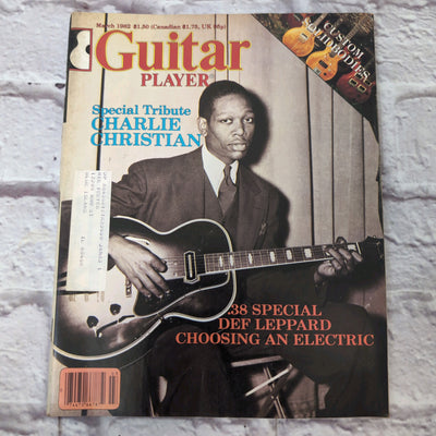 Vintage Guitar Player Magazine - March 1982 - Charlie Christian