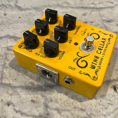 Caline Wine Cellar Driver + Bass DI Pedal