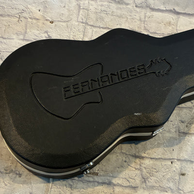 Fernandes Les Paul Solid Body Electric Guitar Hard Case