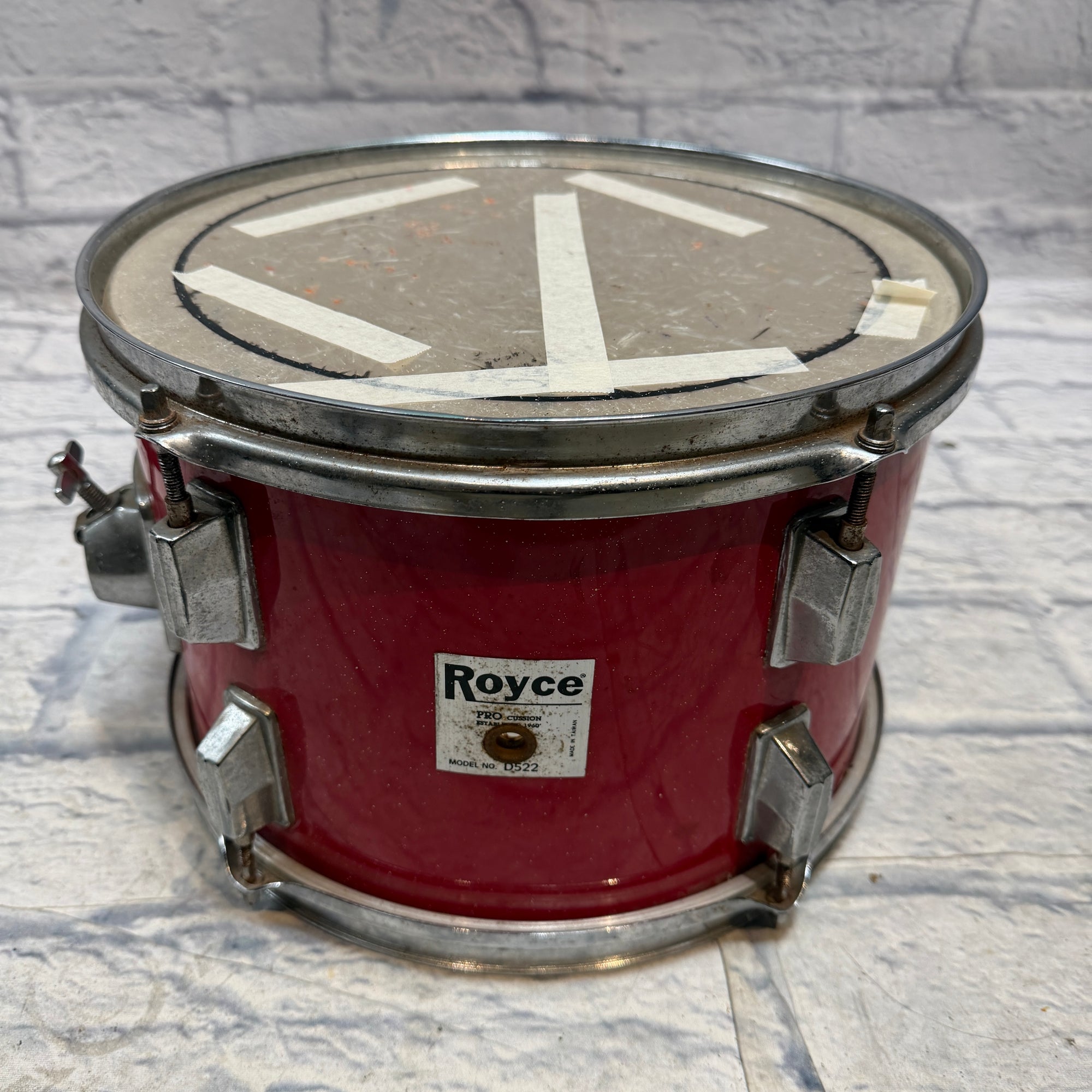 Royce Model D522 12" Rack Tom - Red