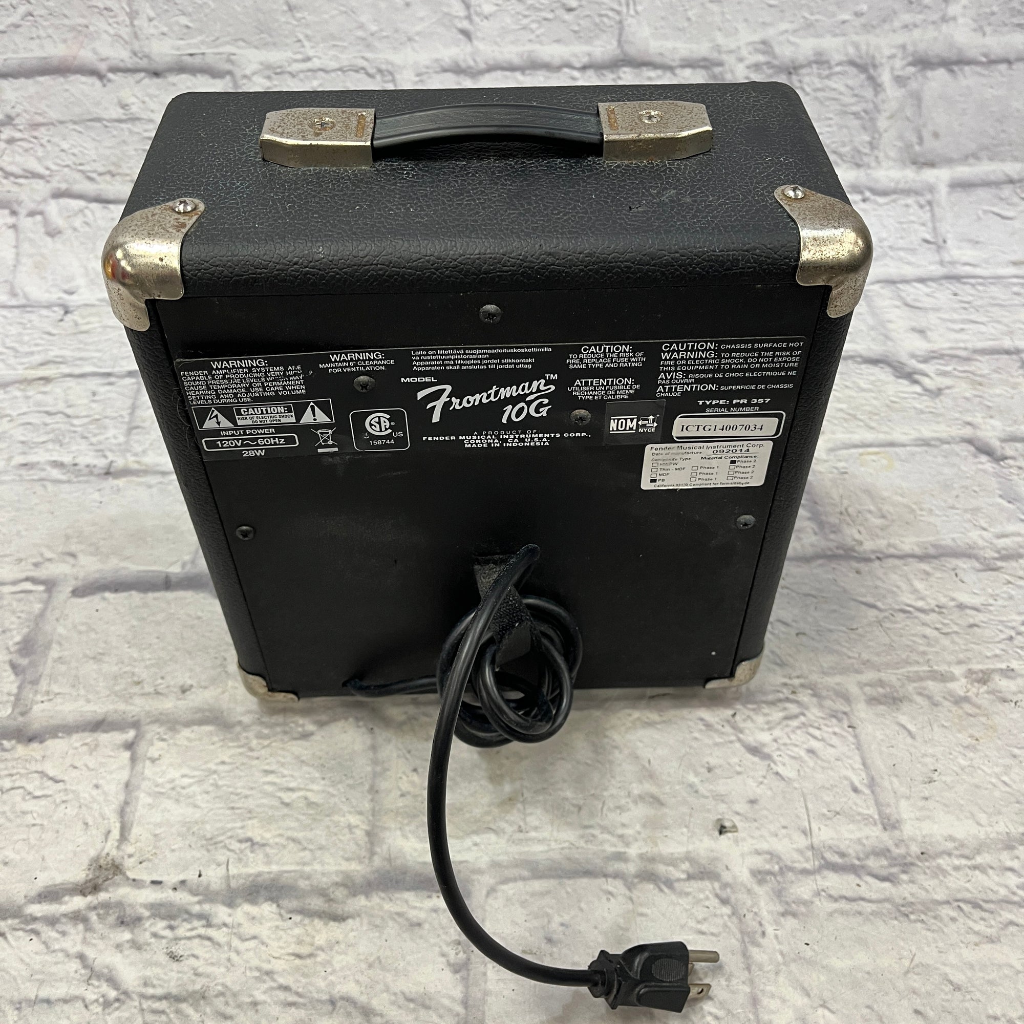 Fender Frontman 10G Guitar Combo Amp