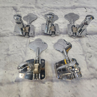 Unknown P-Bass Tuning Machines Set of Five