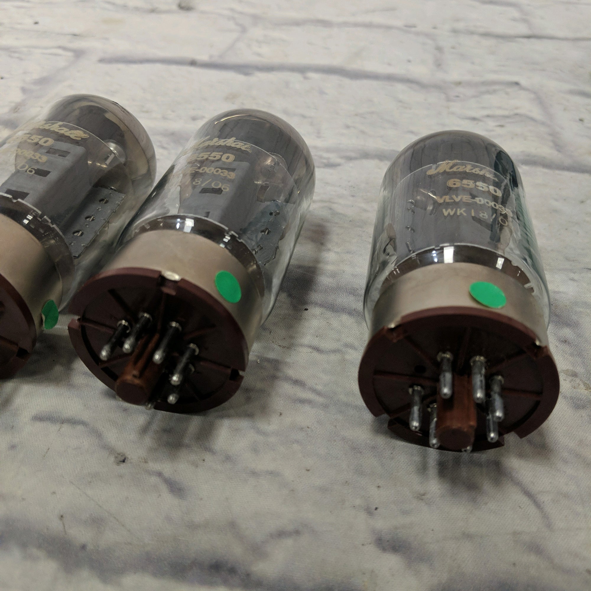 Marshall 6550 Quad (4) Power Tubes Model VLVE-000