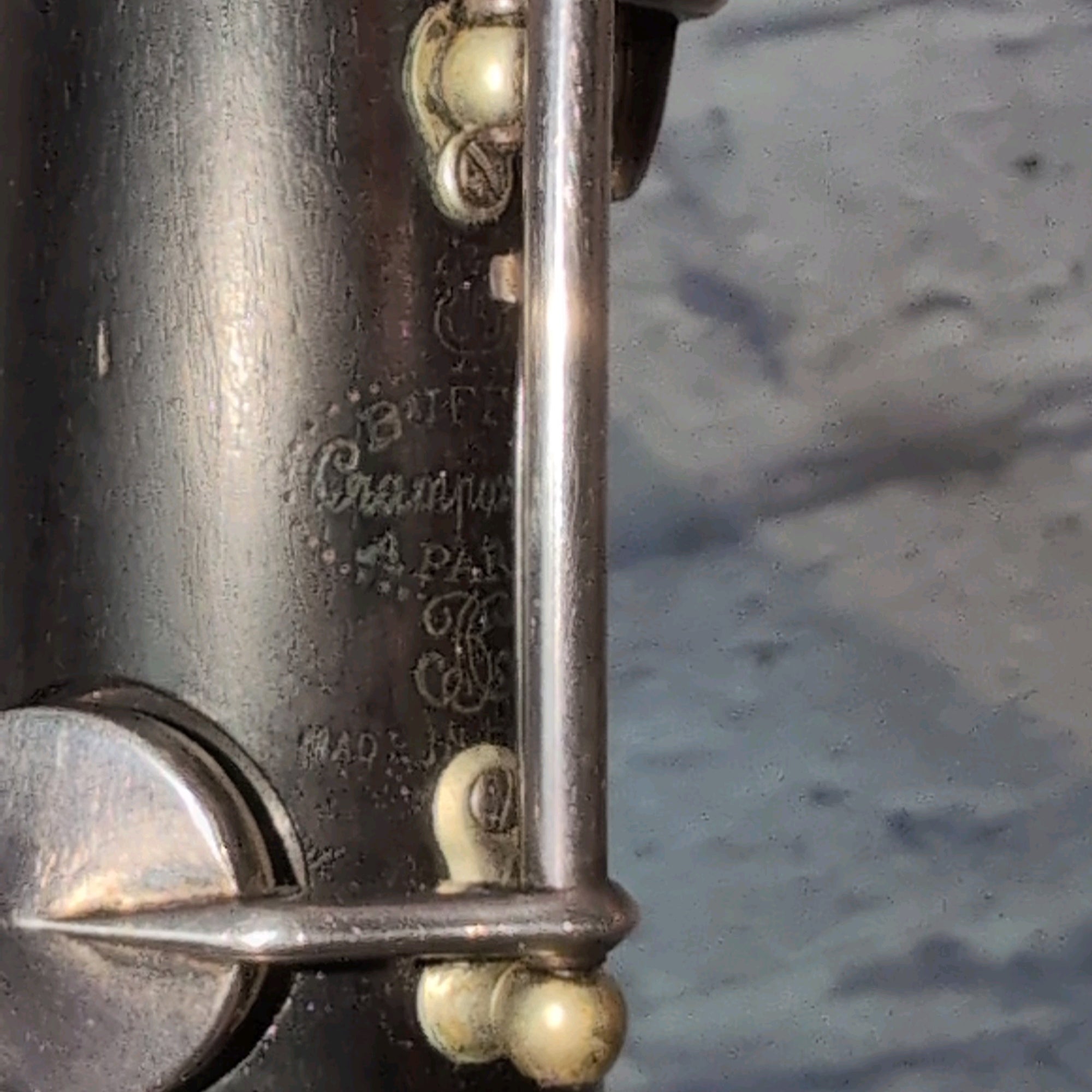 Vintage 1953 Buffet Crampon Professional Wood Clarinet – Made in France, Serial #45866