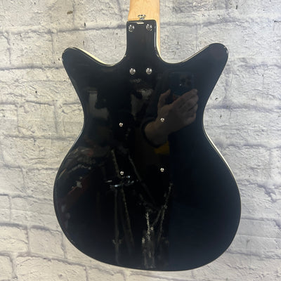 Danelectro 59DC 6-String Gloss Black Guitar Electric Guitar