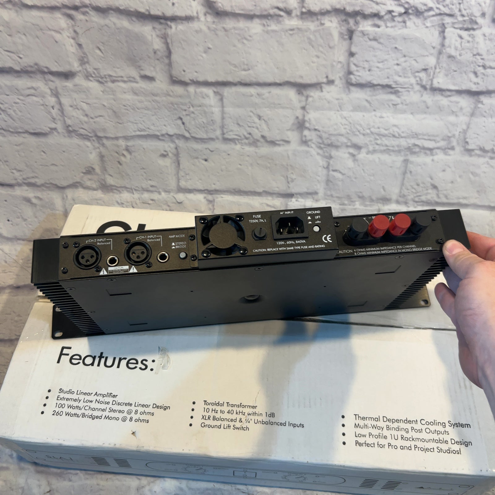 Art SLA1 Studio Power Amp Power Amp