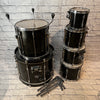 Pearl Export 6 Piece Drum Kit Translucent Black