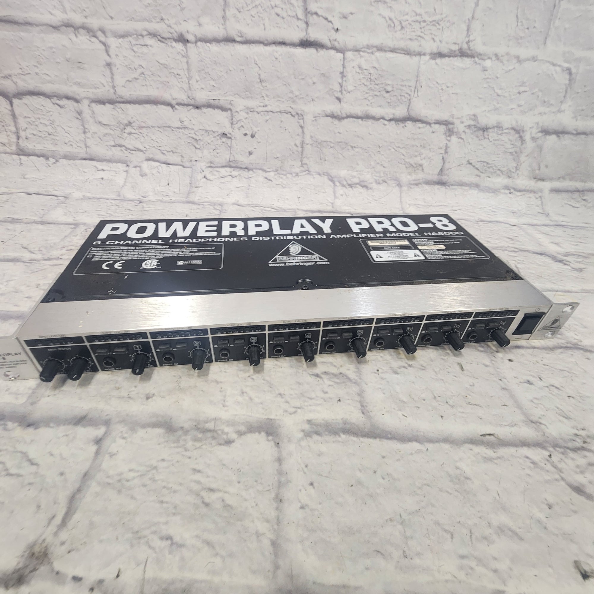 Behringer HA4000 Power Play Pro Headphone Amp