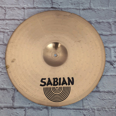 Sabian 18" B8 Rock Crash Cymbal Cracked