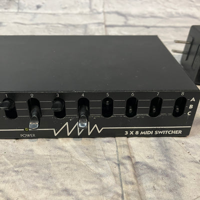 JL Cooper Electronics Nexus 3 x 8 MIDI Switcher