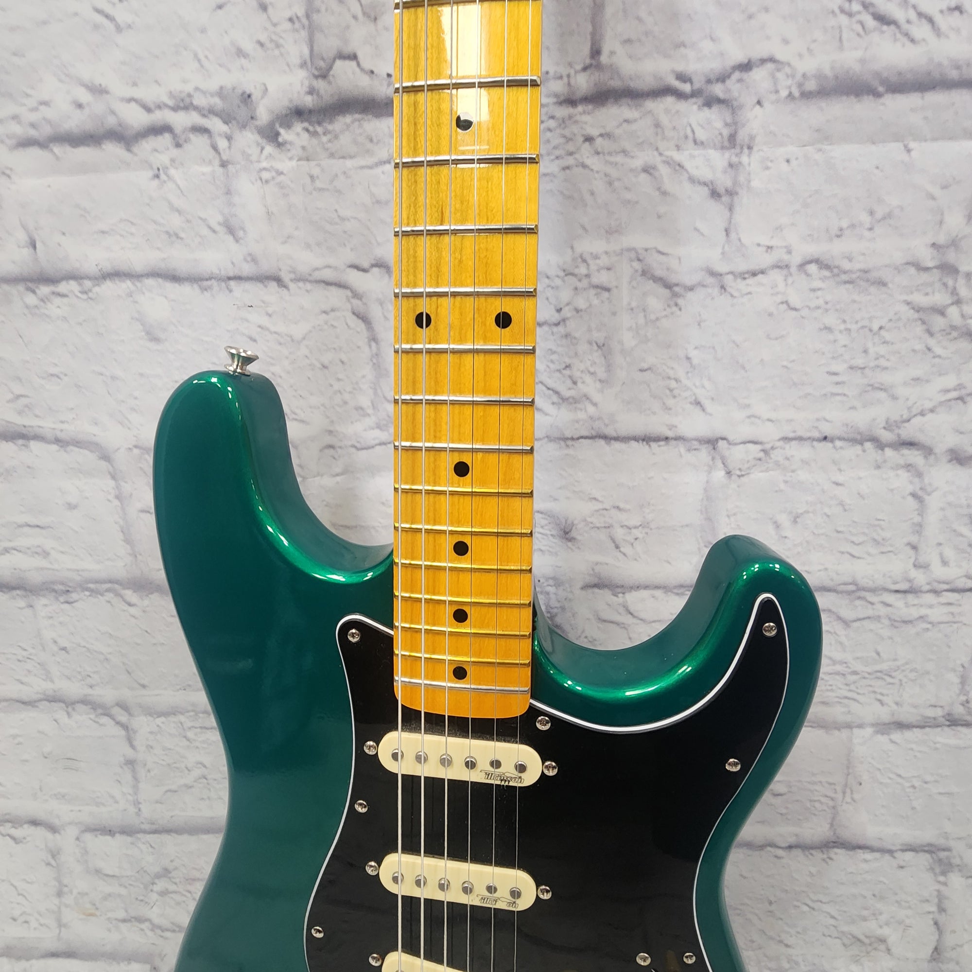 Unknown Partscaster Strat Emerald Green Electric Guitar