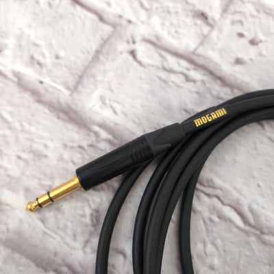 Mogami Gold TRSXLRM-10 Balanced 1/4-inch TRS Male to XLR Male Patch Cable - 10ft