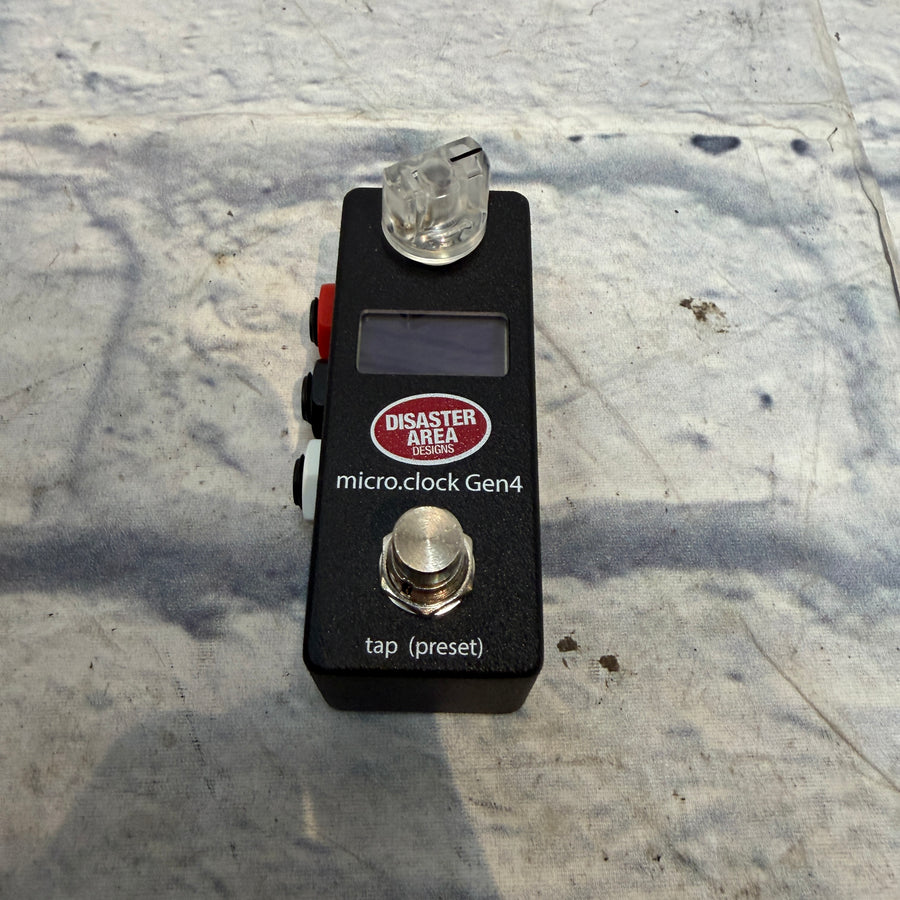 Disaster Area Micro.clock.gen4 Loop Pedal