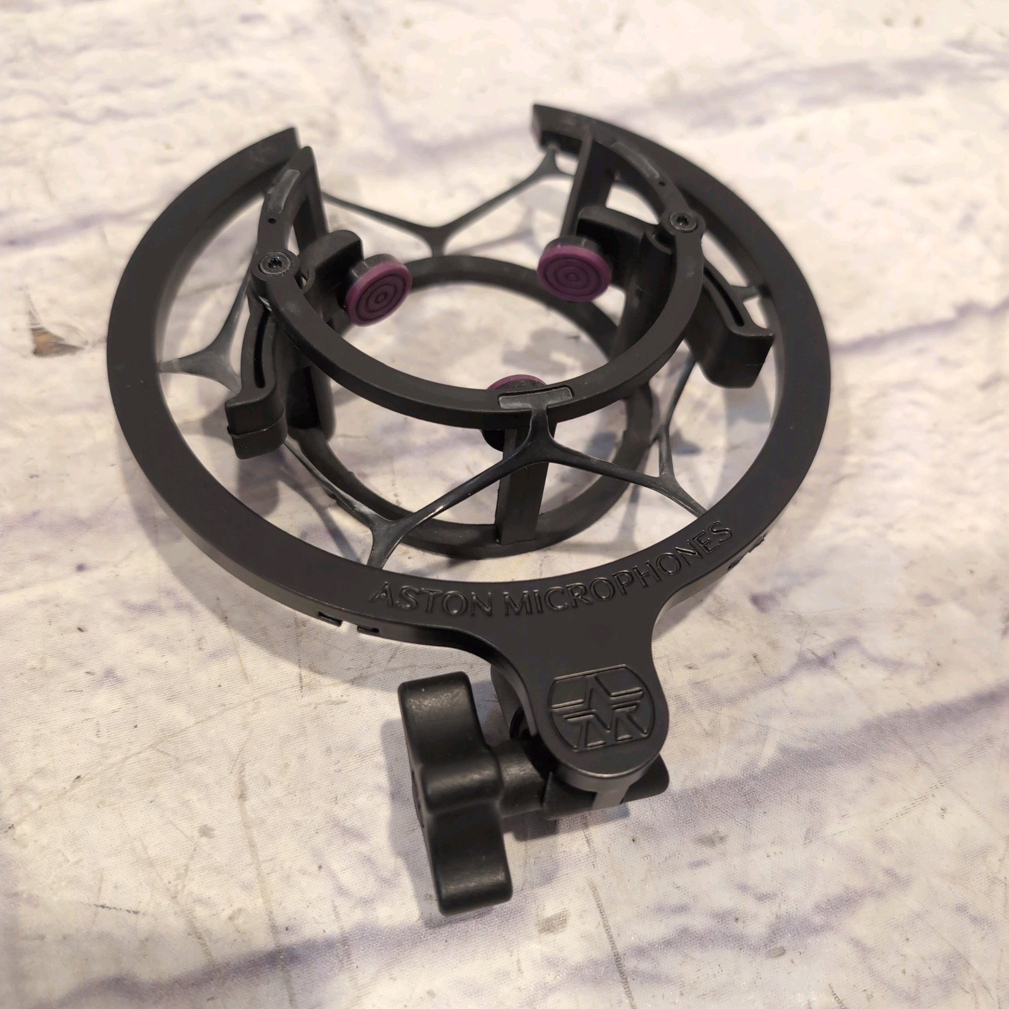 Aston Spirit Black Microphone Bundle with Shock Mount and Pop Filter