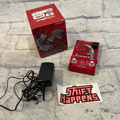 Digitech Hammer On Whammy Pedal