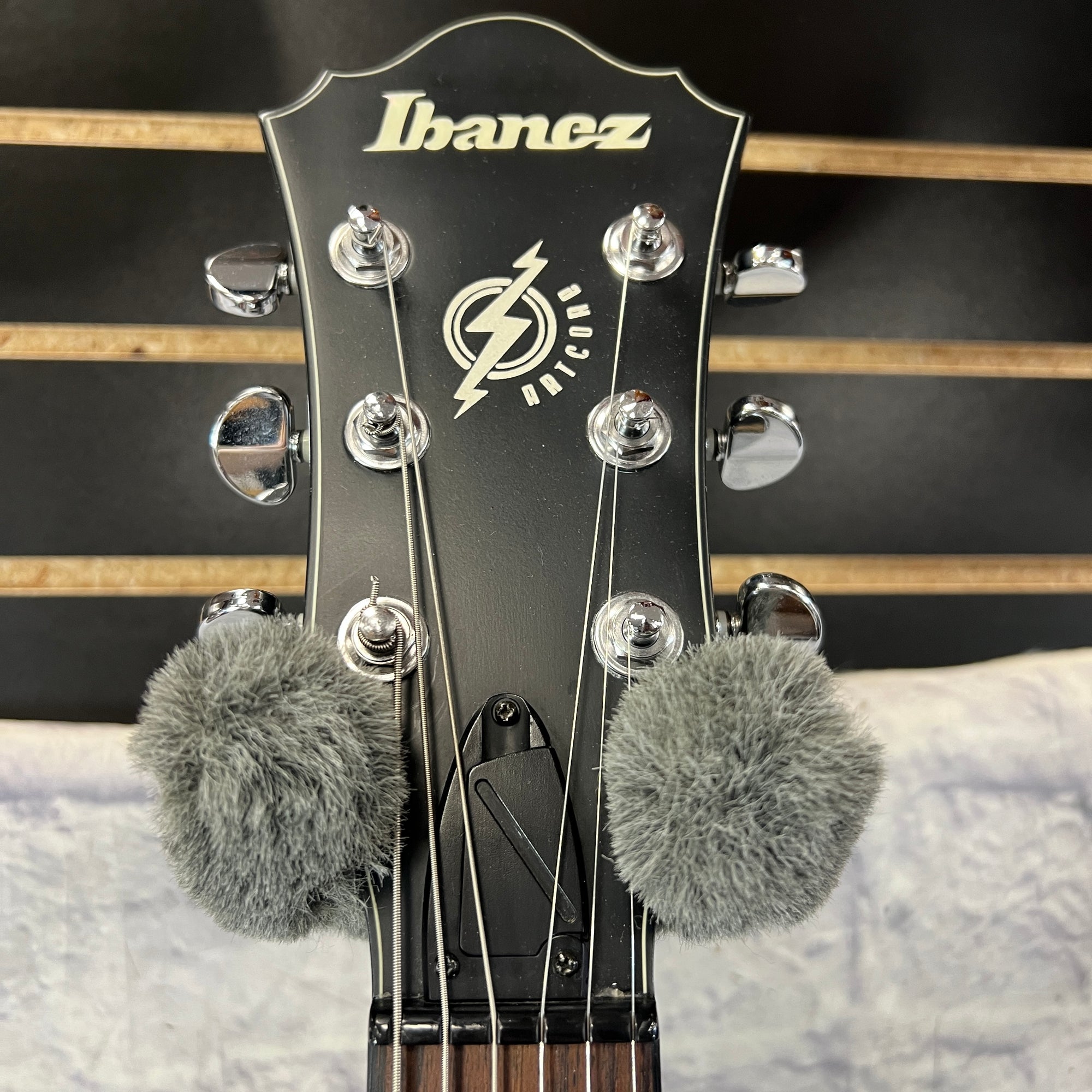 Ibanez AS73B-BKF-12-03 Artcore Semi Hollow with Card Suit Inlays