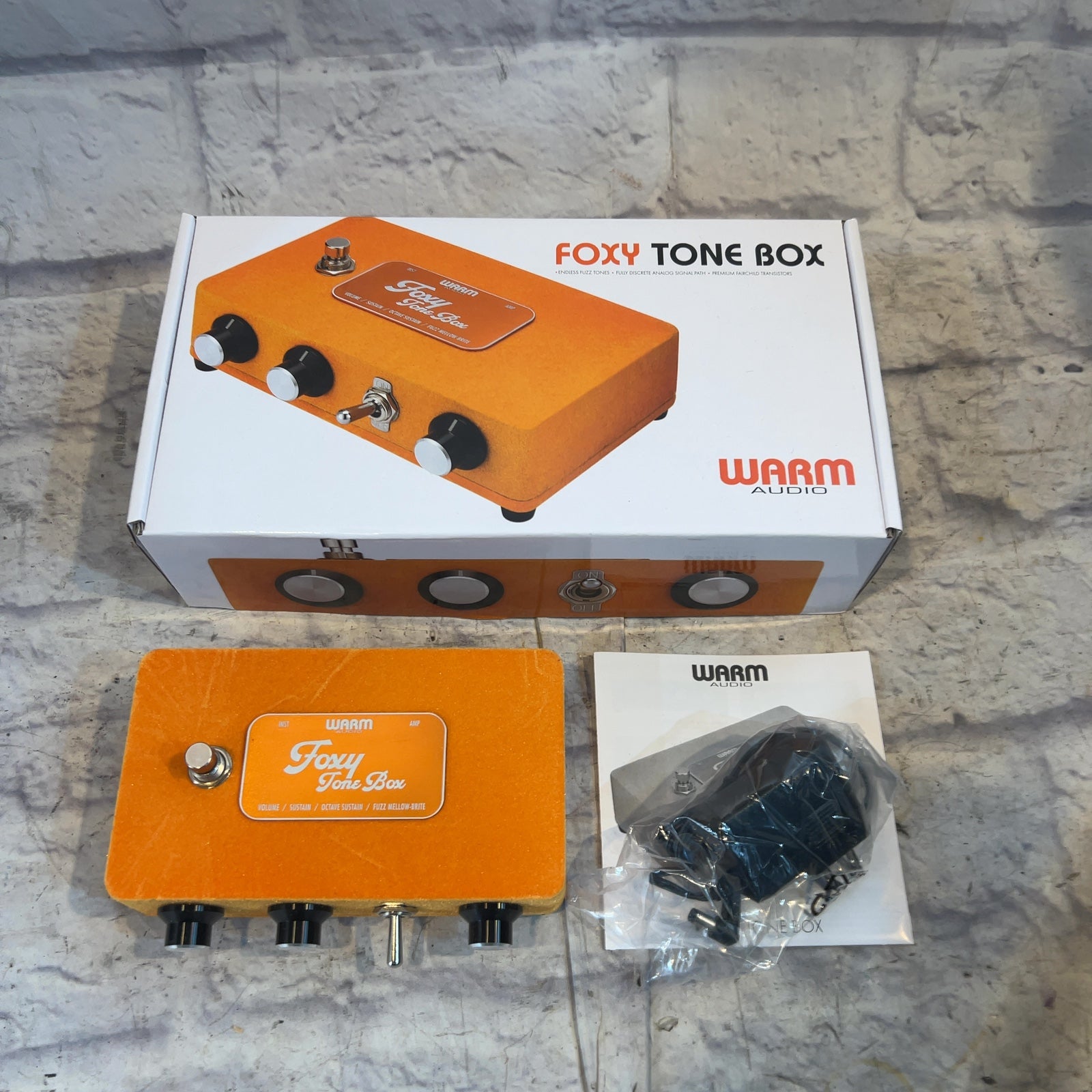 Warm Audio Foxy Tone Box Fuzz Pedal