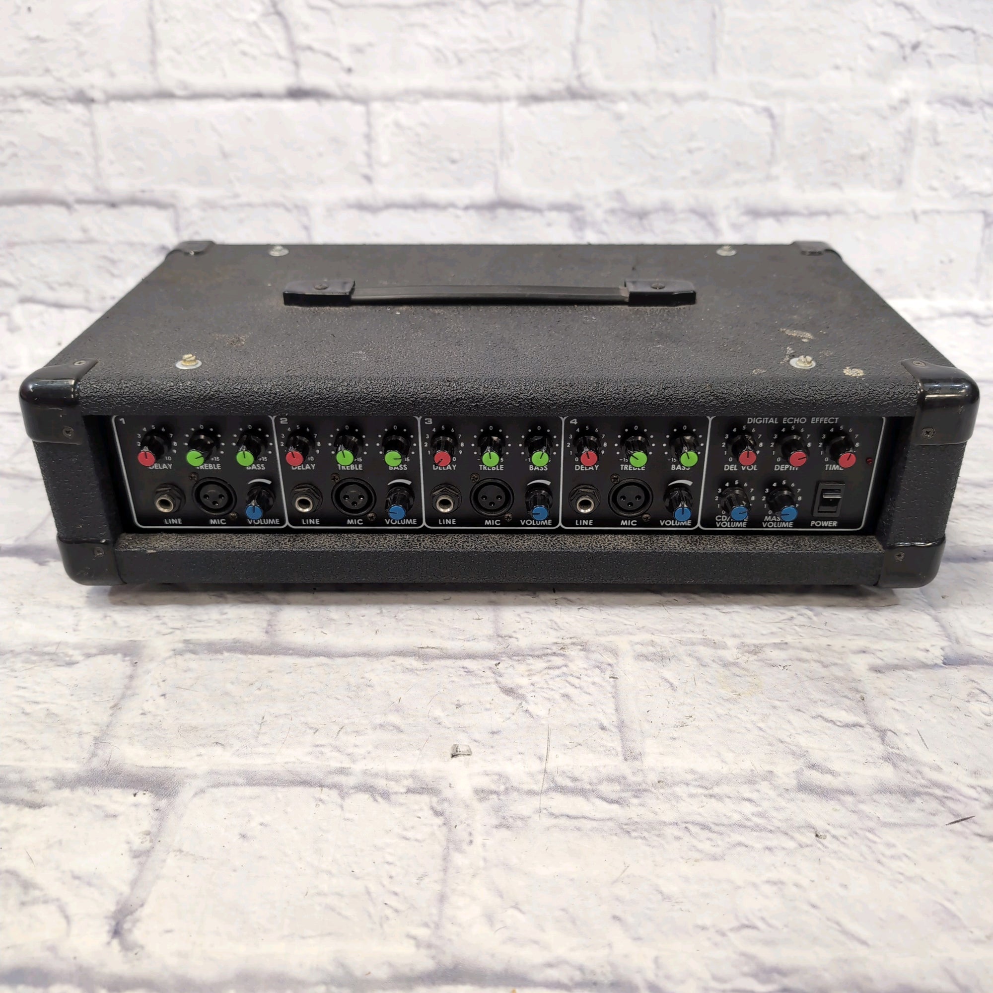 Hollinger PA-120 4 Channel Powered Mixer w/ Effects