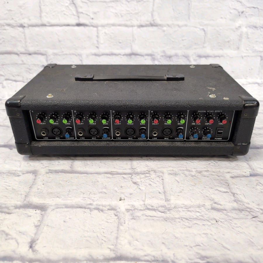 Hollinger PA-120 4 Channel Powered Mixer w/ Effects
