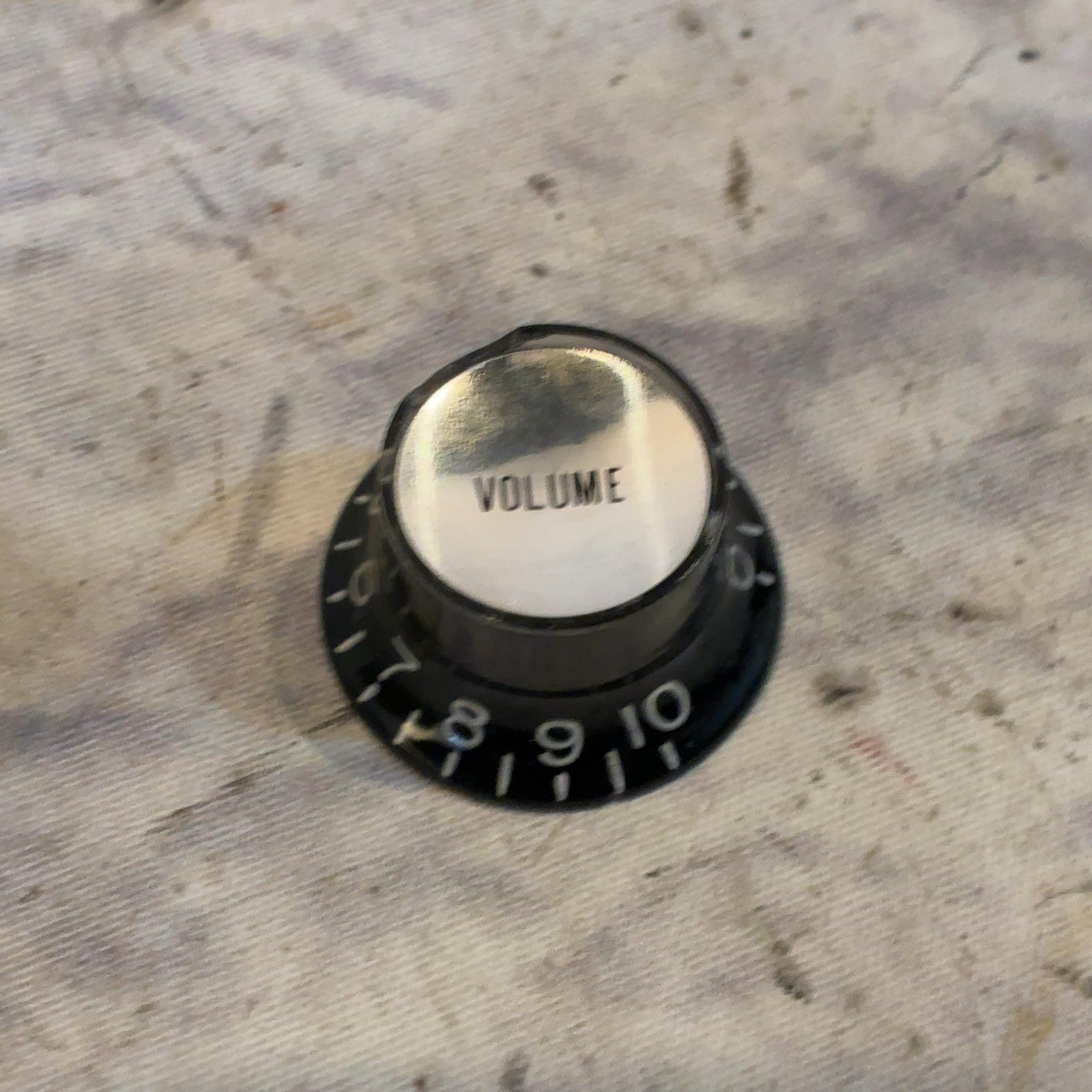 Unknown Black Top Hat Knobs Set of 4