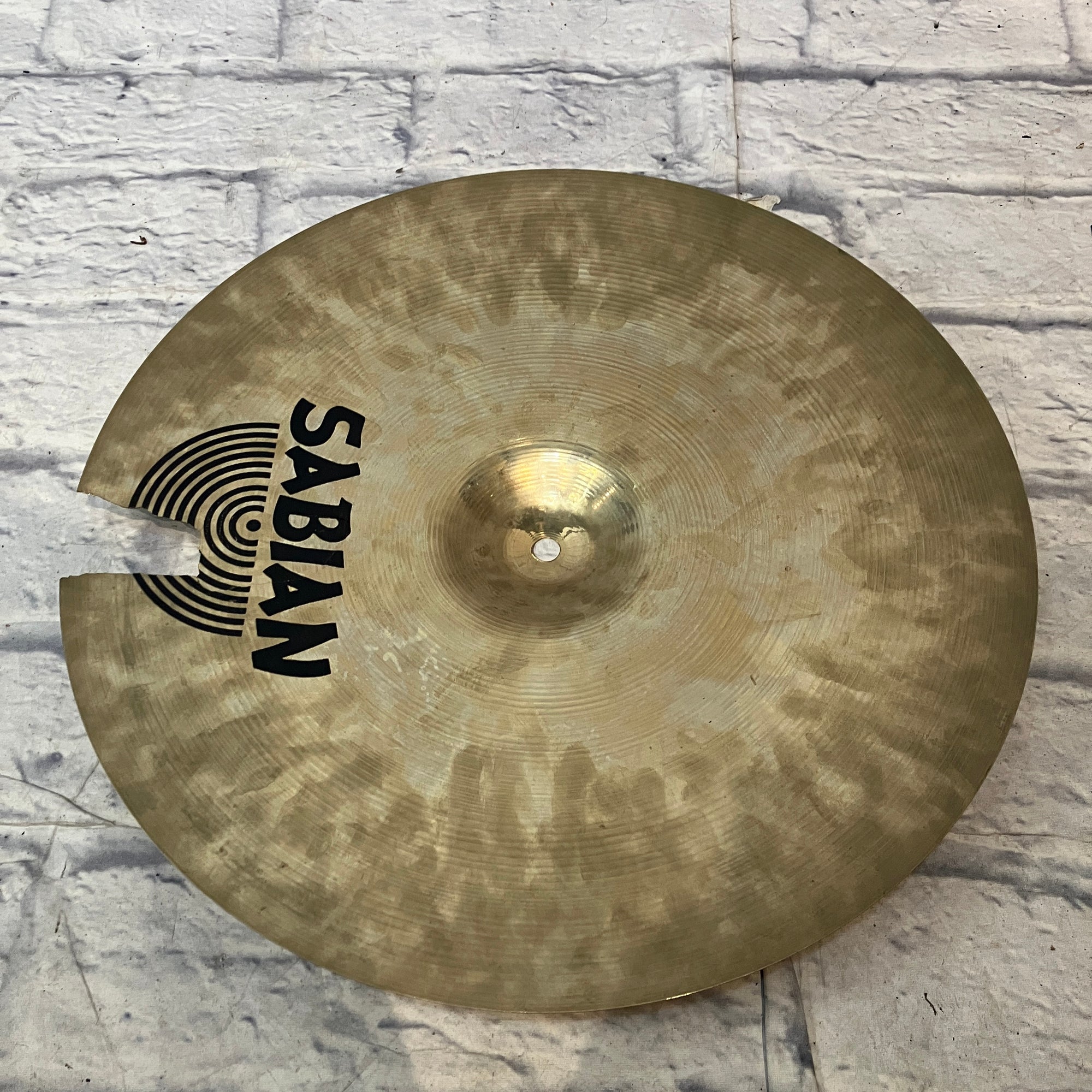 Sabian AA Fast Crash 16" Cracked