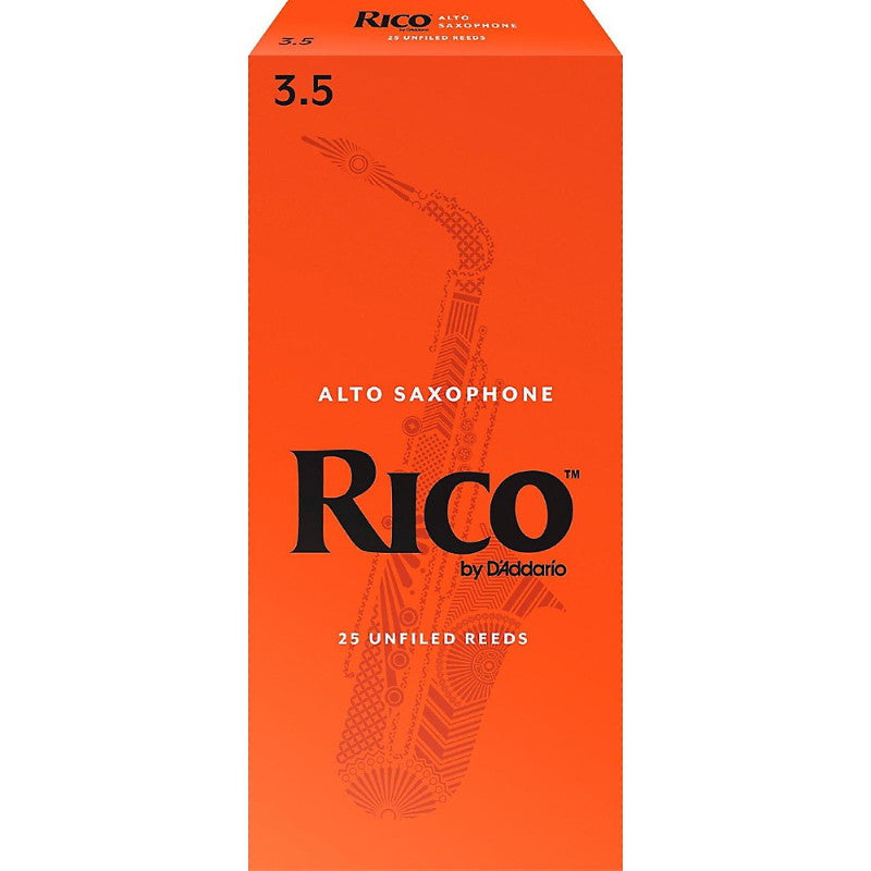 Rico Alto Saxophone Reeds Strength 3.5 Individual Reeds