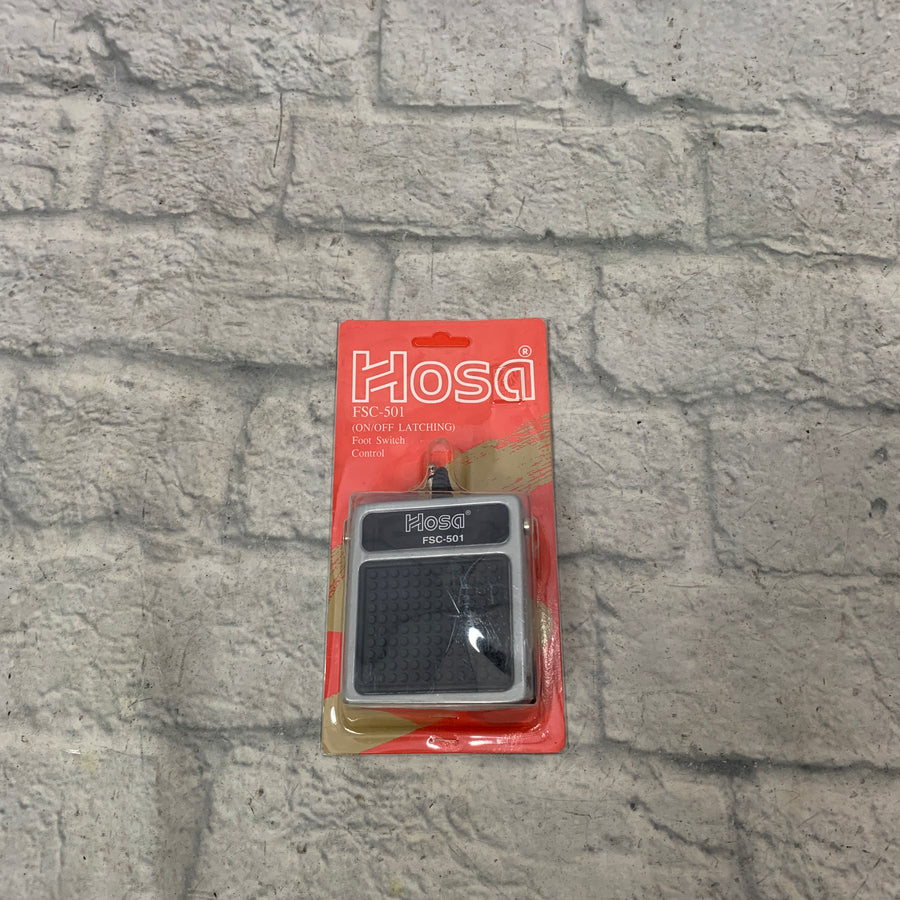 Hosa FSC-501 FSC501 Latching Footswitch