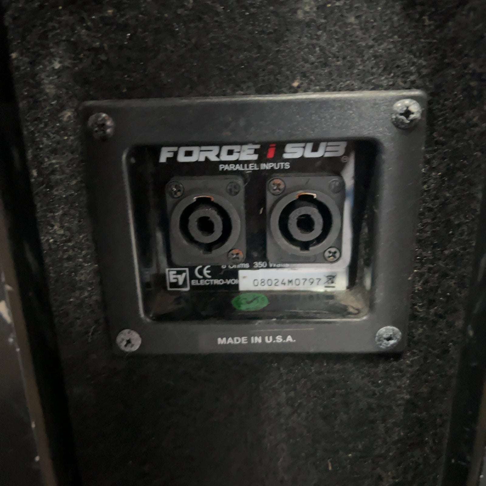 Electro-Voice Force i Sub Passive Subwoofer