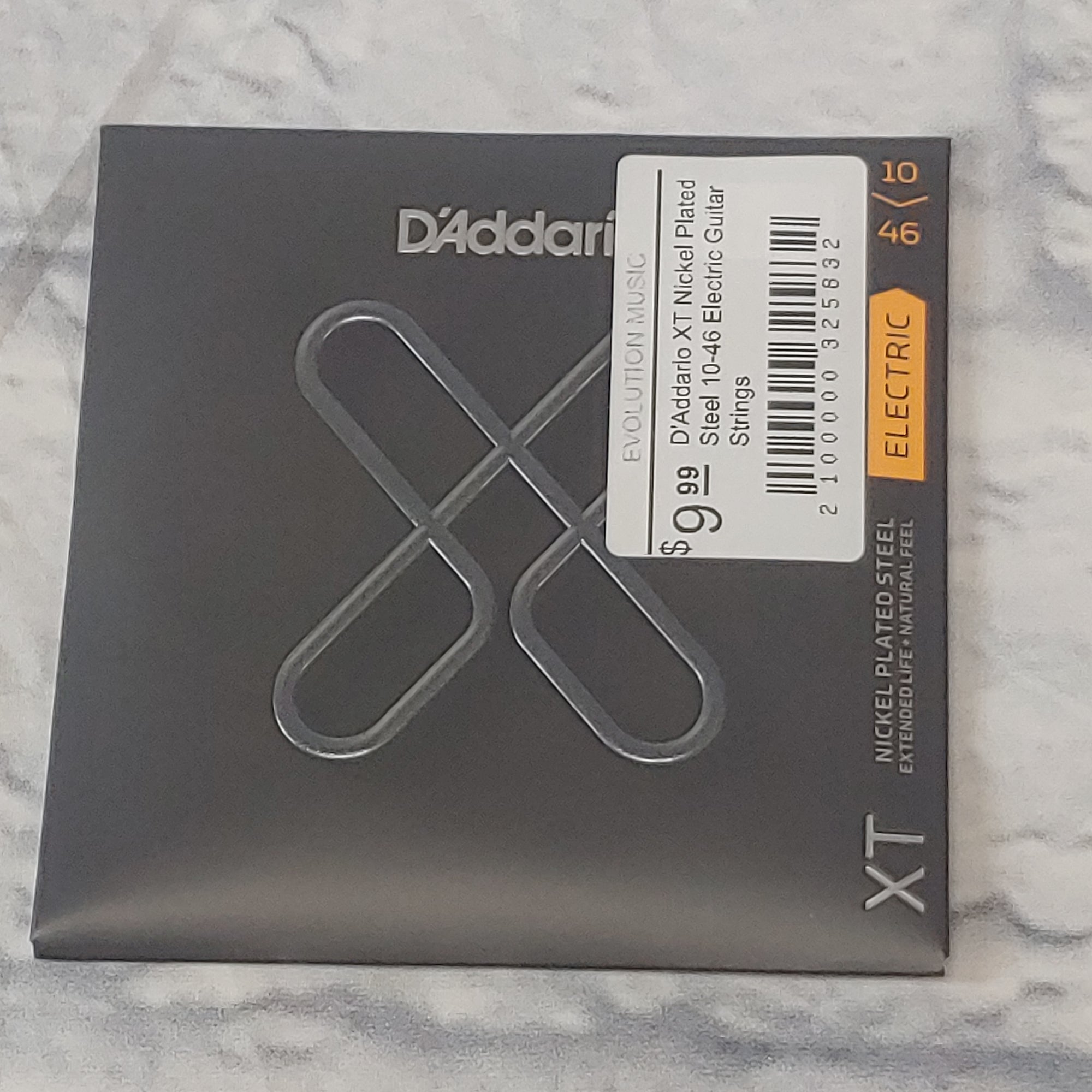 D'Addario XT Nickel Plated Steel 10-46 Electric Guitar Strings