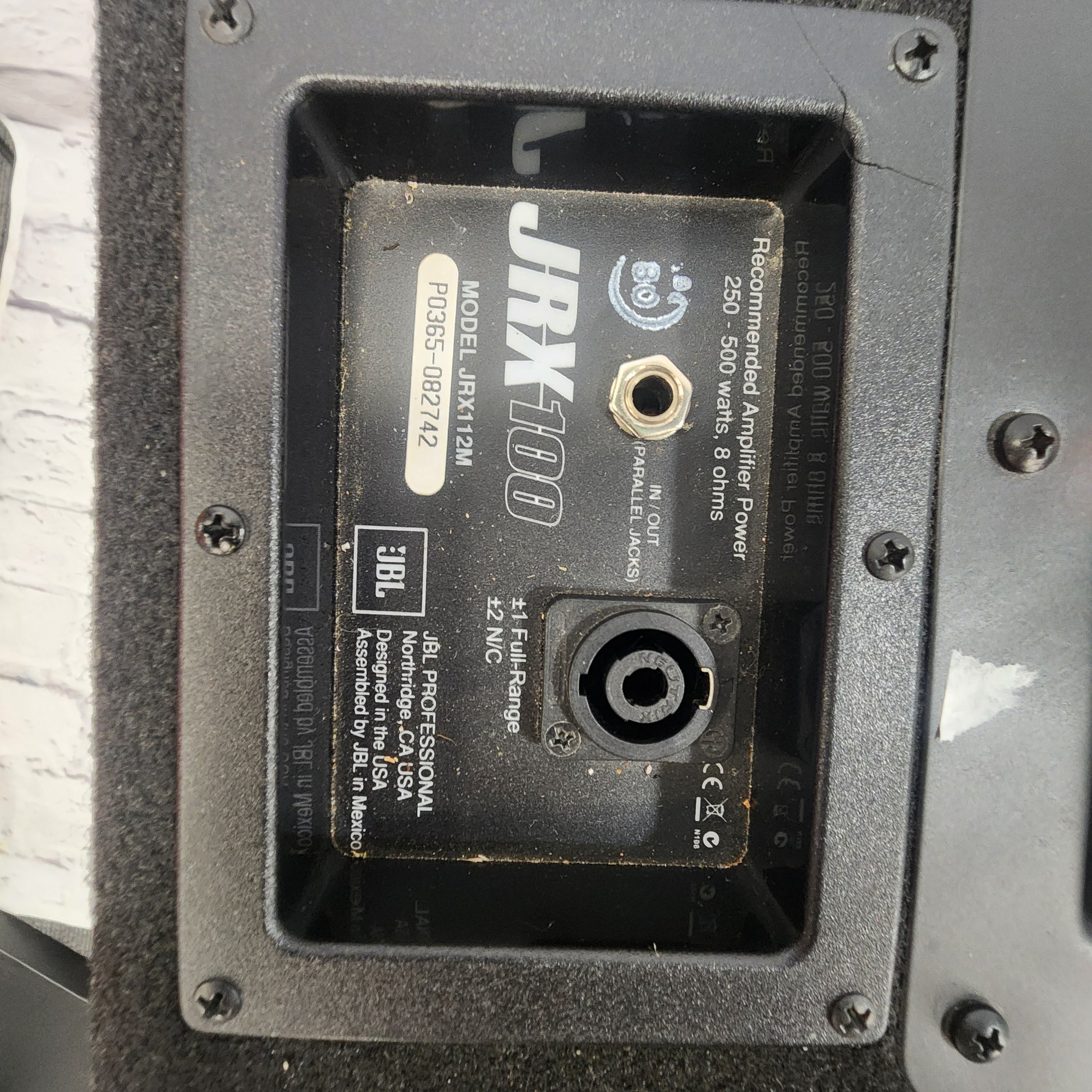 JBL  JRX112M Speaker Pair