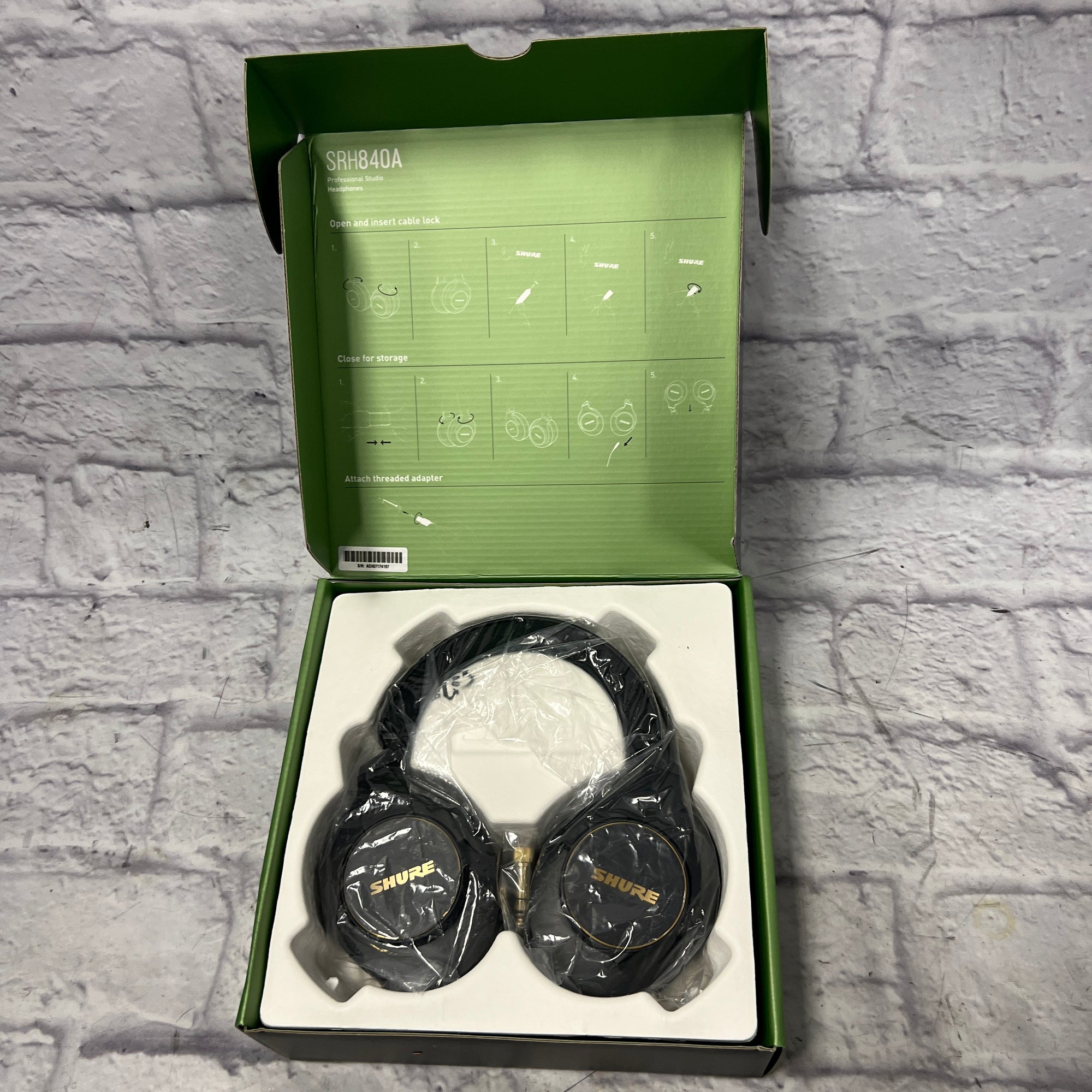 Shure SRH840A Studio Headphones