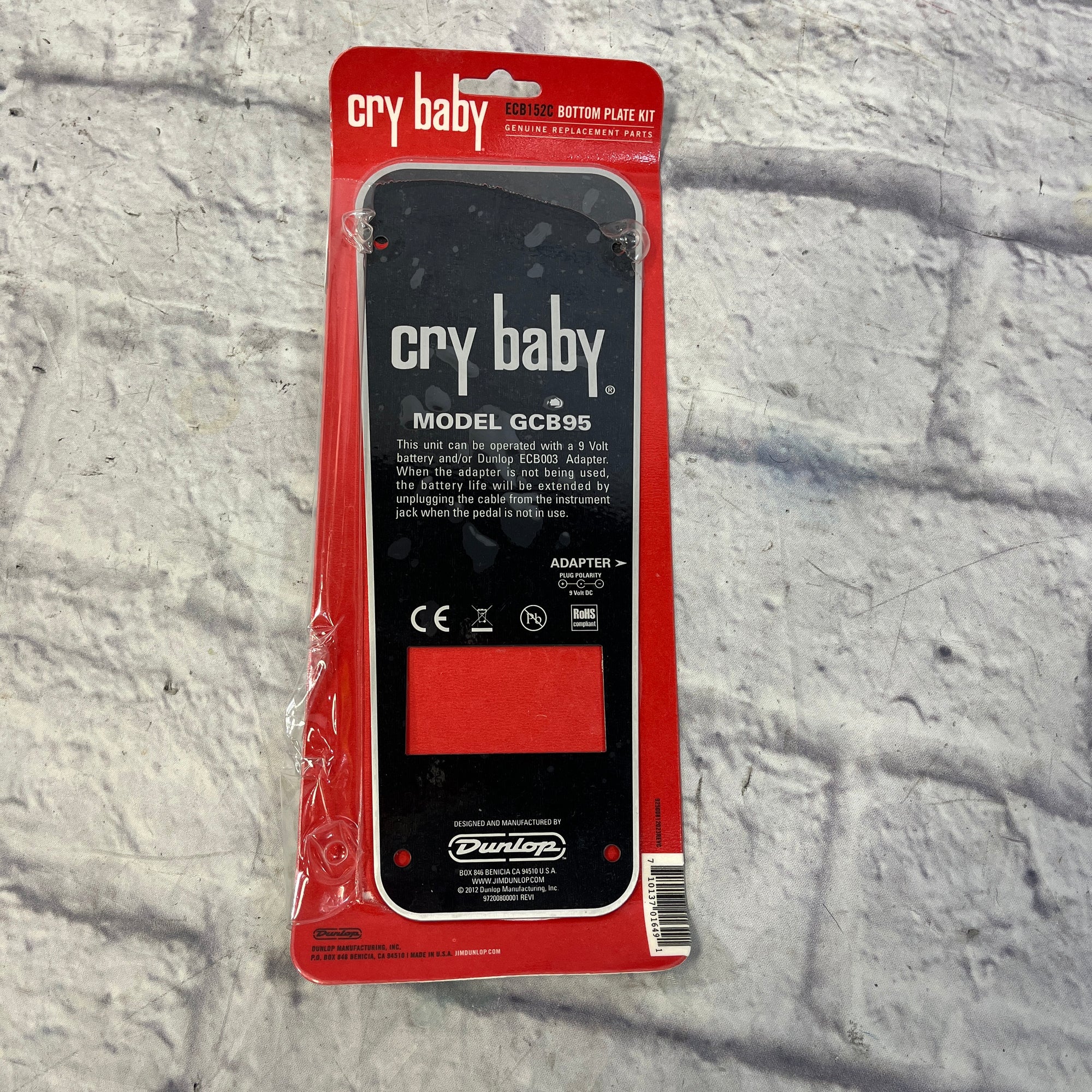 Dunlop Crybaby Replacement Baseplate GCB-95