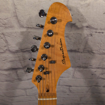 Spectrum Strat Style Electric Guitar Sunburst SHARP FRETS