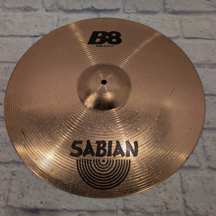 Sabian B8 20" Crash Ride Cymbal