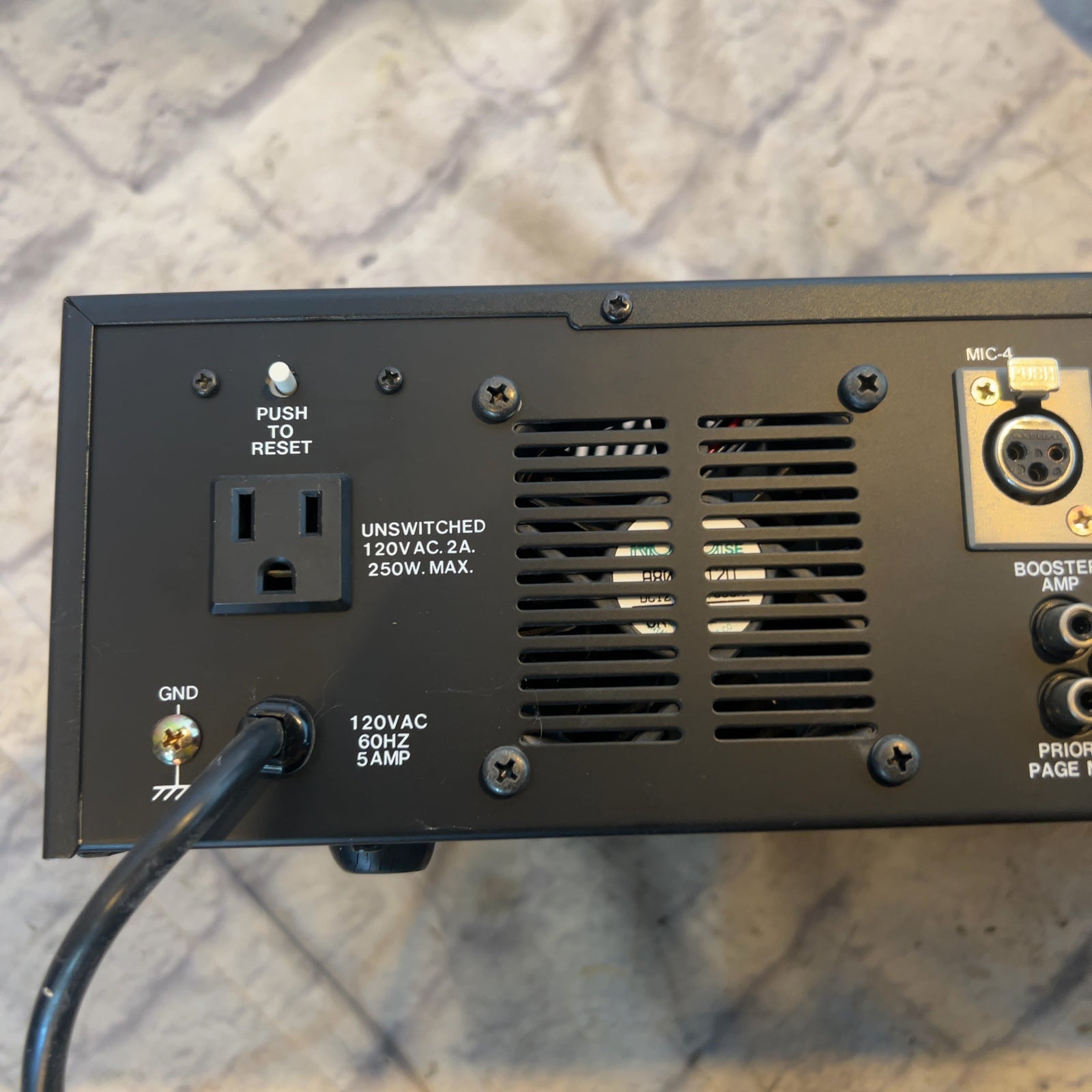 CSI P-120A Powered Mixer Head