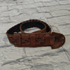 Unknown Handmade Leather Guitar Strap