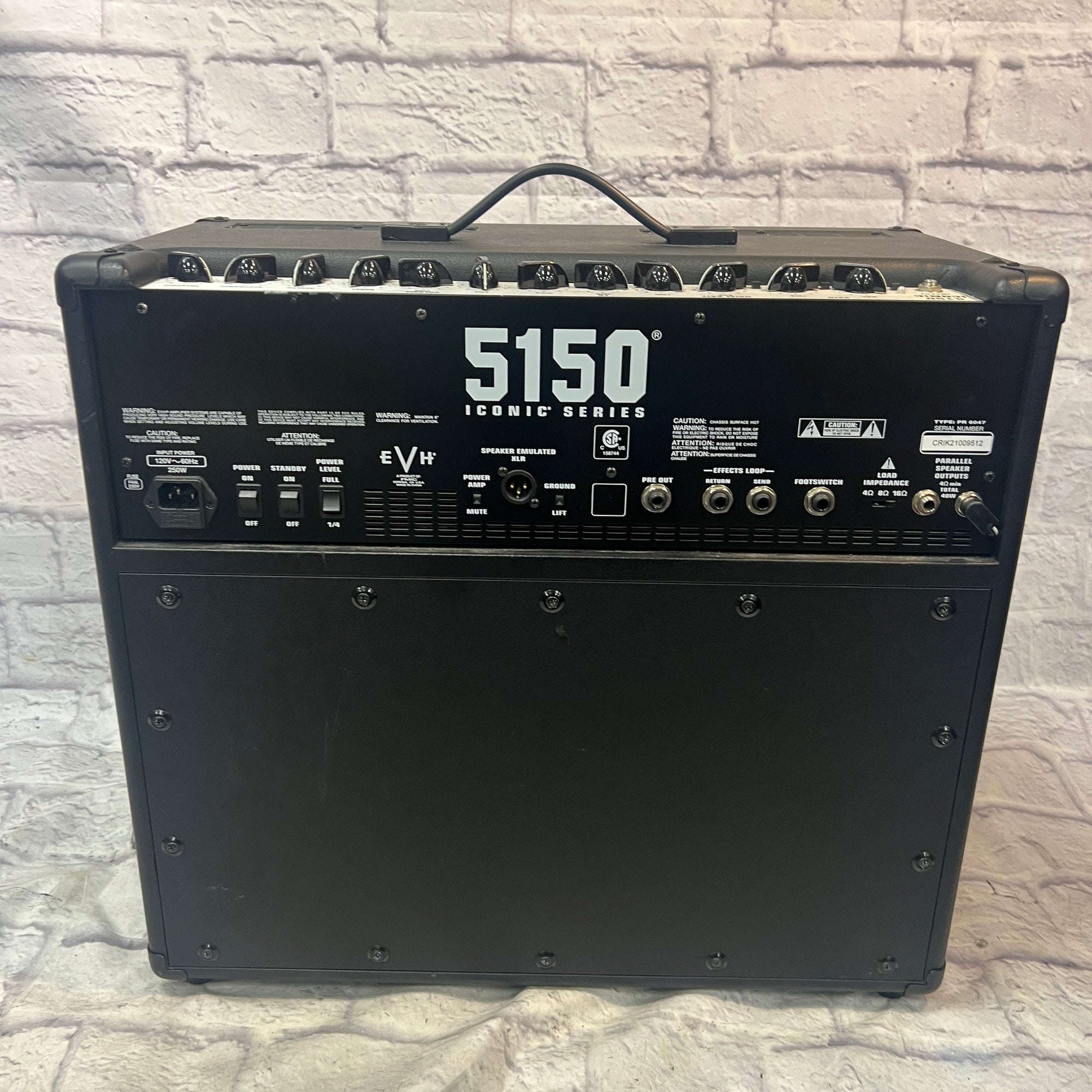 EVH 5150 Iconic 1x12 6L6 40 Watt Tube Combo Amp