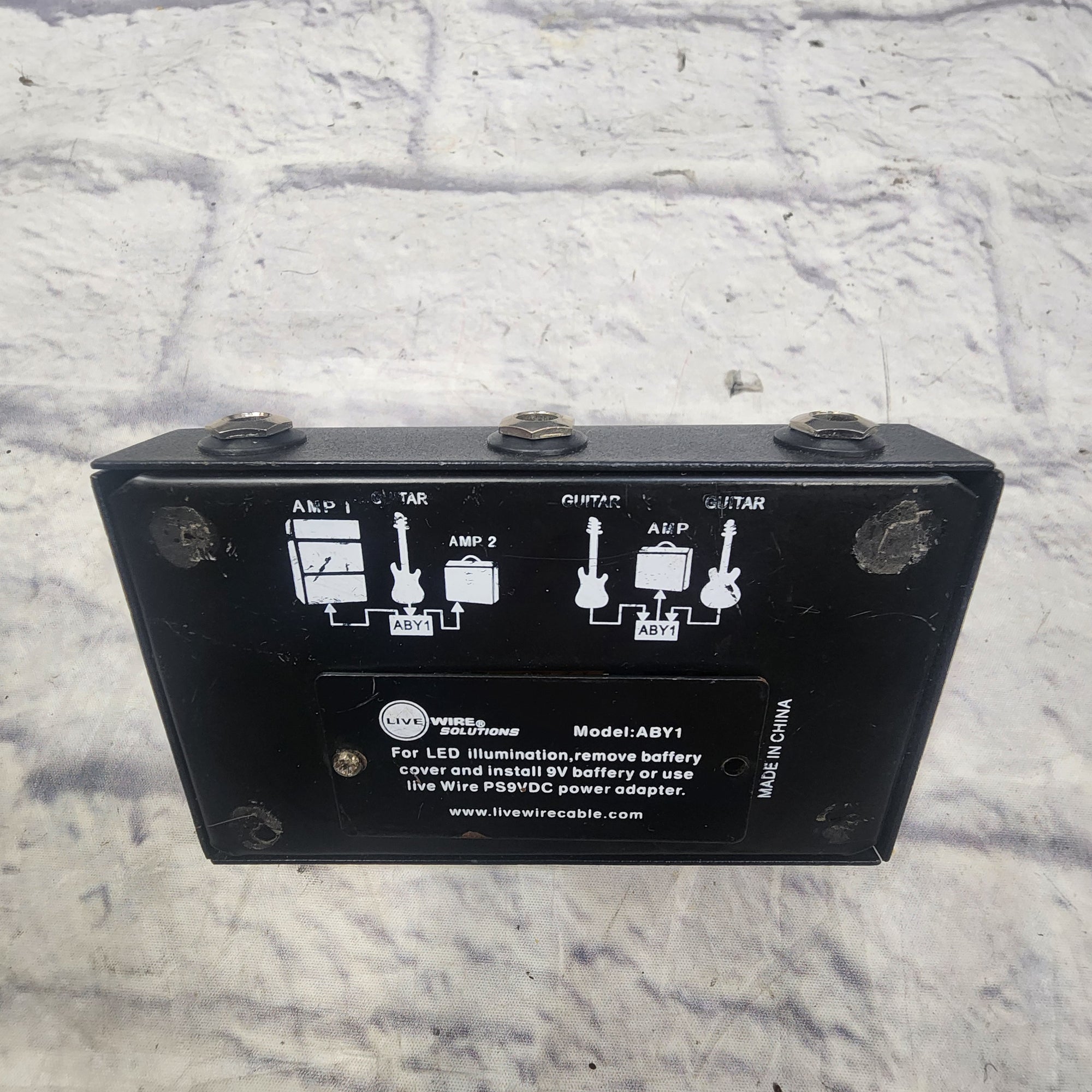 Livewire ABY Box A-B Footswitch