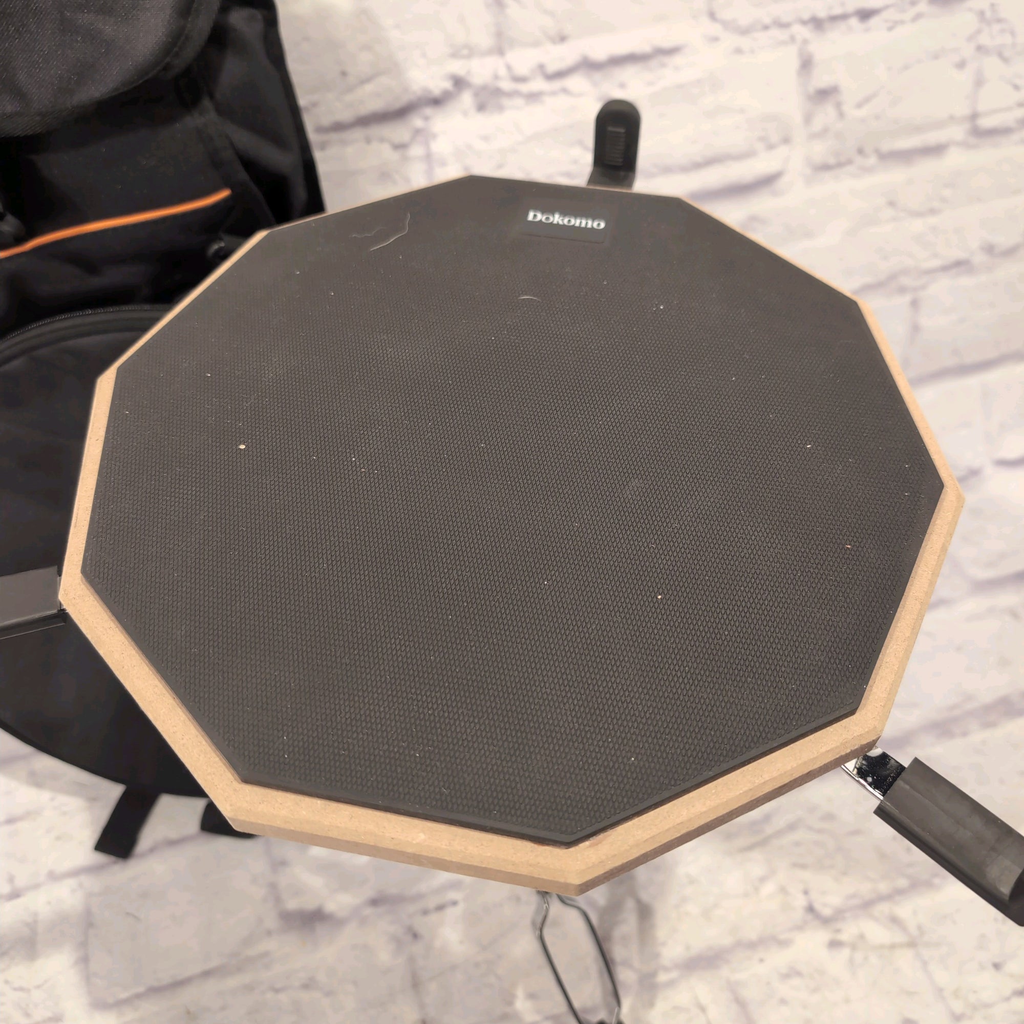 Dokomo Snare Drum Practice Pad Set with Stand and Sticks