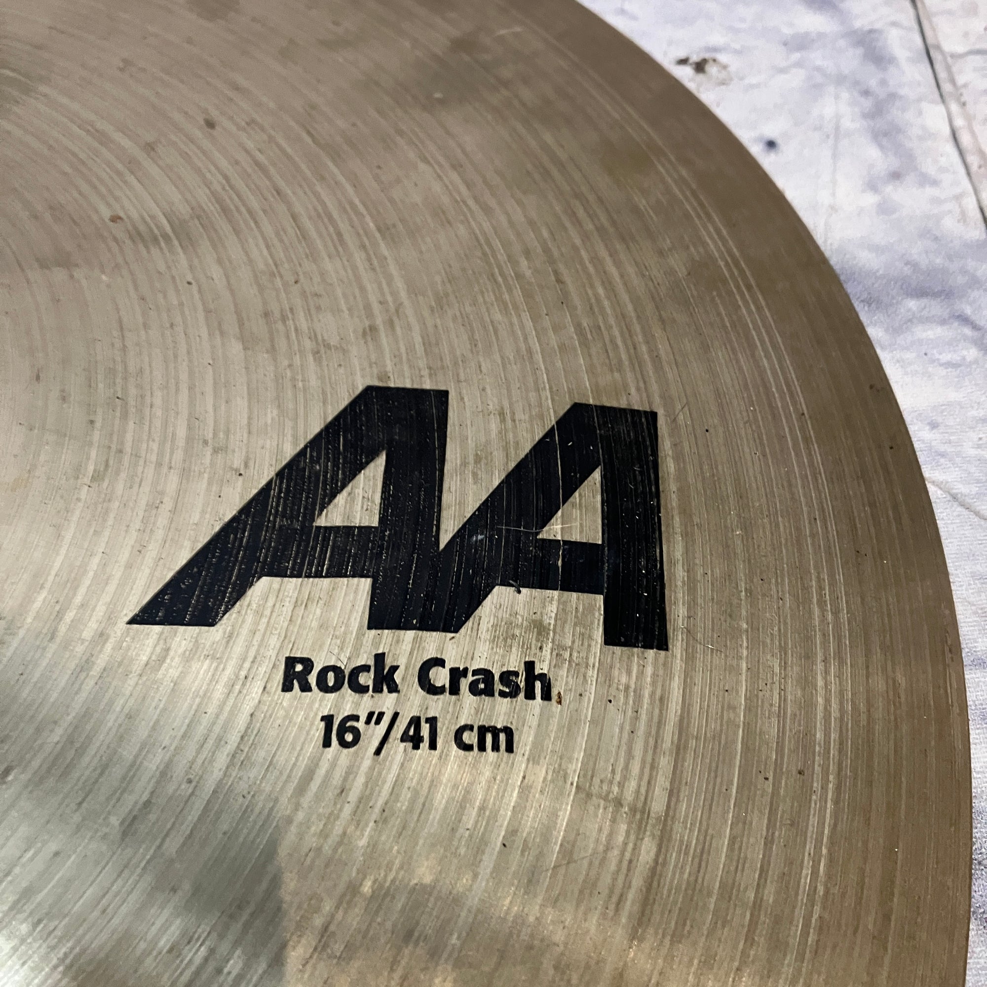 Sabian AA Rock Crash 16" MILD CRACK Crash Cymbal