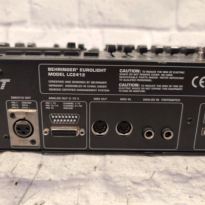 Behringer Eurolight LC2412 24-Channel DMX Lighting Console