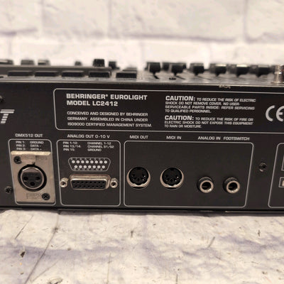 Behringer Eurolight LC2412 24-Channel DMX Lighting Console
