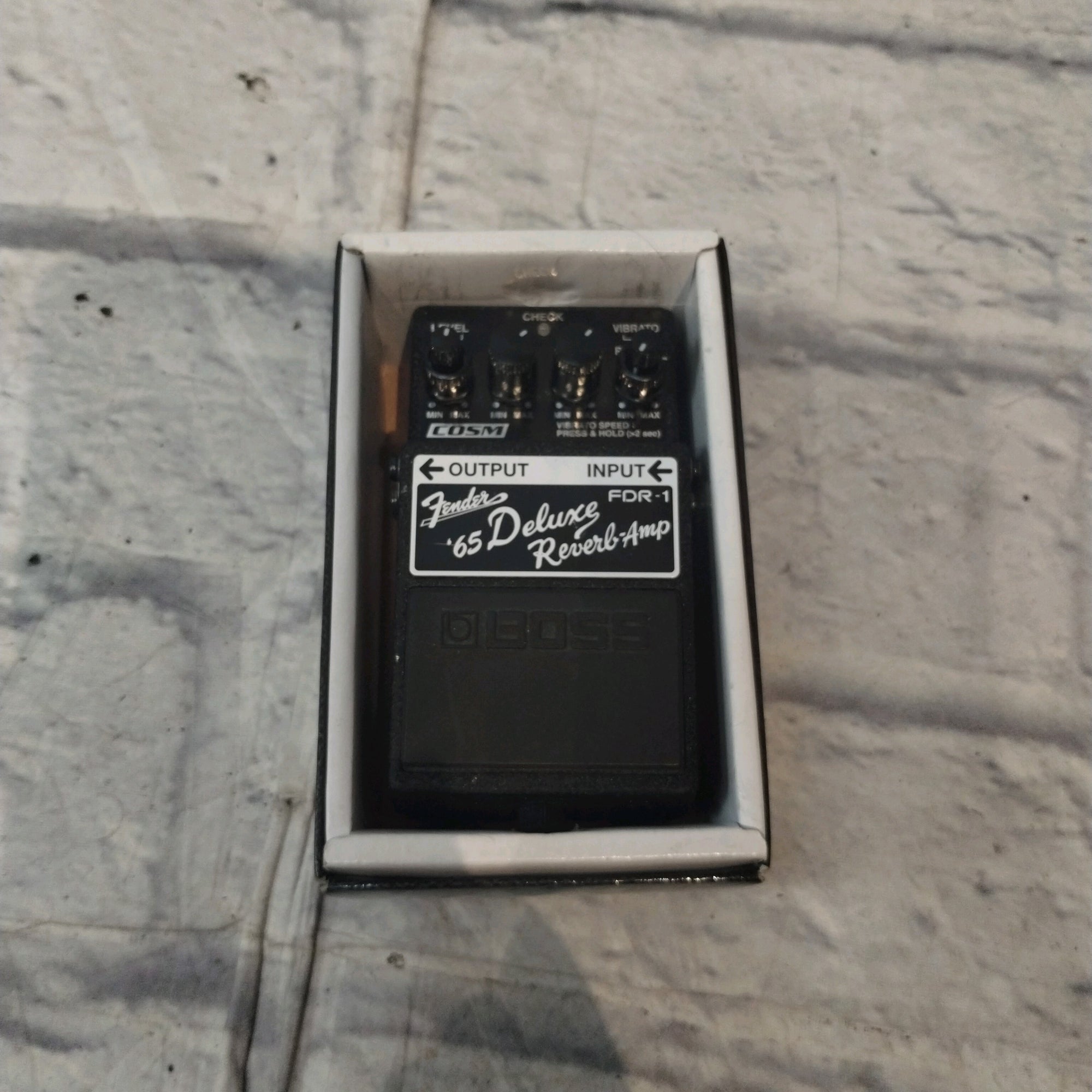 Boss FDR-1 Deluxe Reverb Pedal