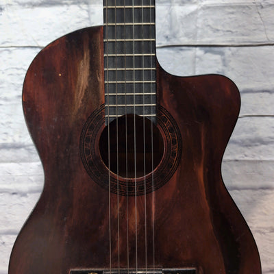 Valencia CL-160 Classical Acoustic Electric Guitar w/ Spider Headstock and Bridge