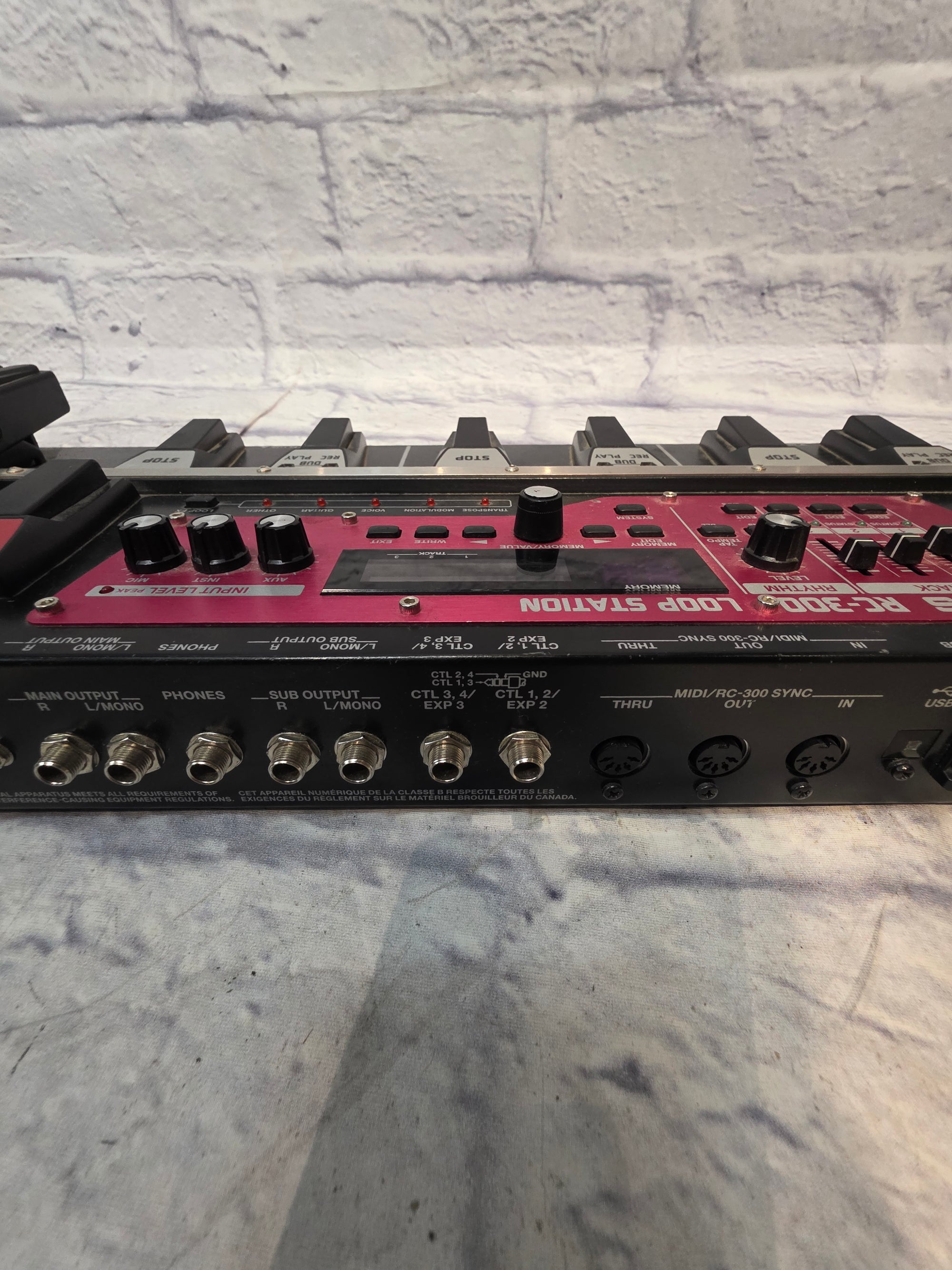 Boss RC-300 Looping Pedal