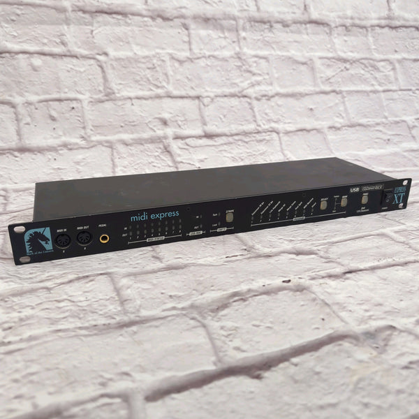 MOTU Mark of the Unicorn MIDI Express XT USB MIDI Interface Rack ...