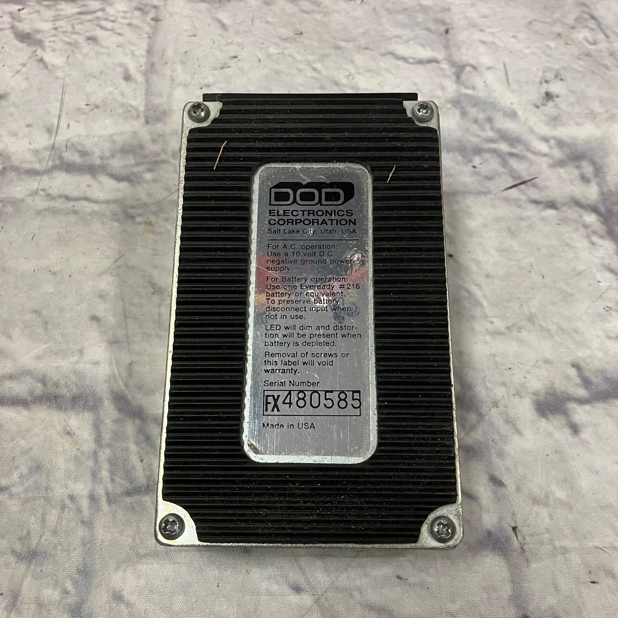 DOD FX40 EQ Pedal