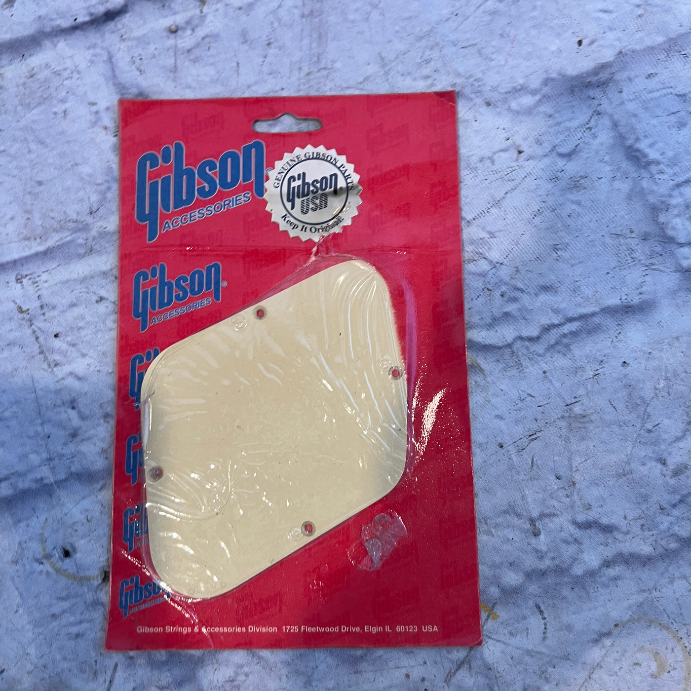 Gibson Cream Les Paul Back Plate