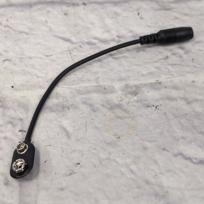 Battery Clip Battery Snap Converter 9V Power Adapter Cable for Guitar