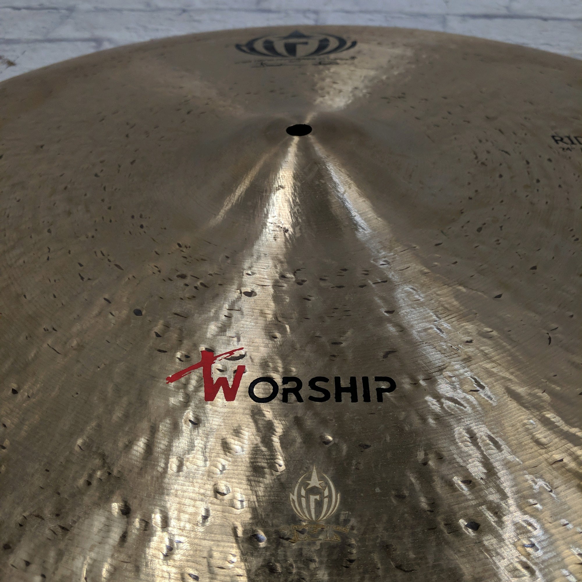 Diril XWorship Crash Ride Cymbal 24in (small crack)